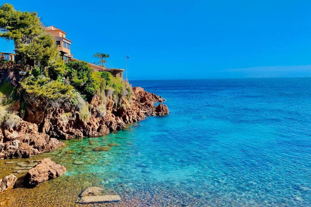Apartament Antheor - Vue Exceptionnelle - Refait A Neuf 4 Couchages Saint-Raphaël Zewnętrze zdjęcie