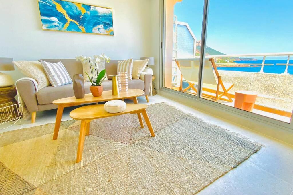 Apartament Antheor - Vue Exceptionnelle - Refait A Neuf 4 Couchages Saint-Raphaël Zewnętrze zdjęcie