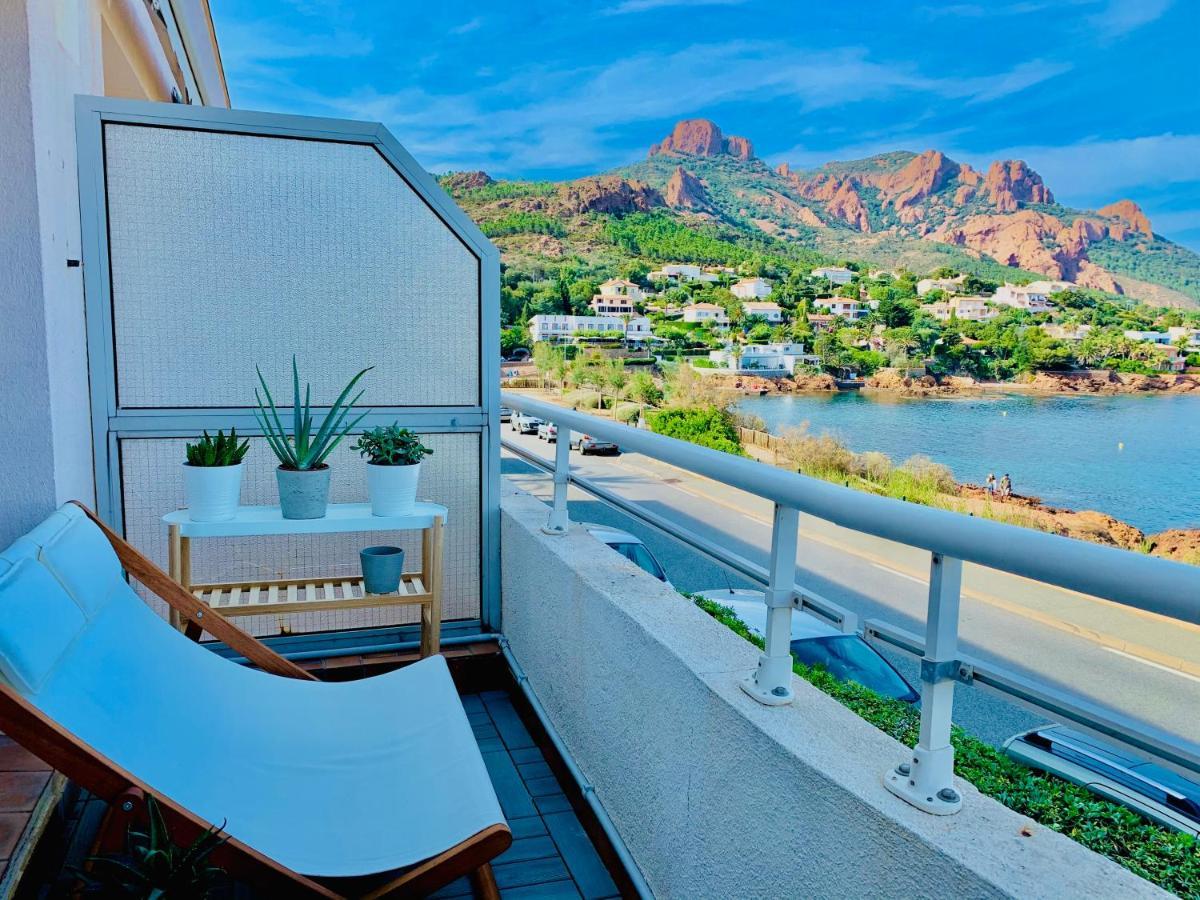 Apartament Antheor - Vue Exceptionnelle - Refait A Neuf 4 Couchages Saint-Raphaël Zewnętrze zdjęcie