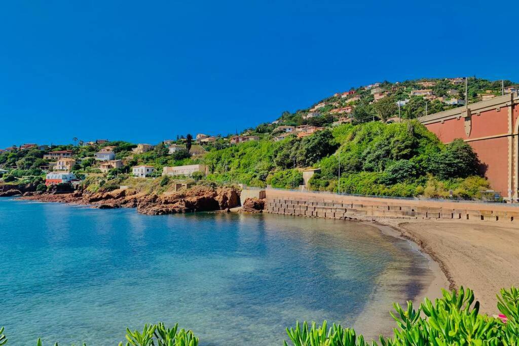 Apartament Antheor - Vue Exceptionnelle - Refait A Neuf 4 Couchages Saint-Raphaël Zewnętrze zdjęcie